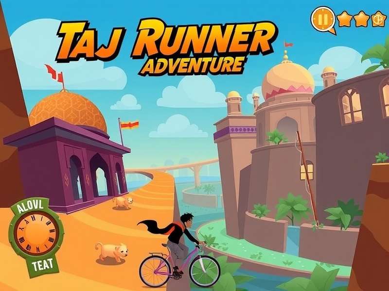 Taj Runner Adventure Gameplay Screenshot